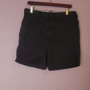 Uniqlo Men's Dark Gray Flat Front Shorts
